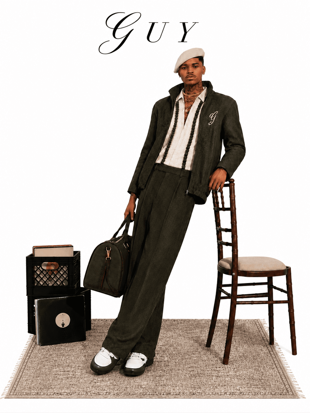 TAILORED GREEN FULL OUTFIT